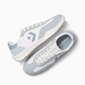 Converse Two-Tone Gray and White Sneakers